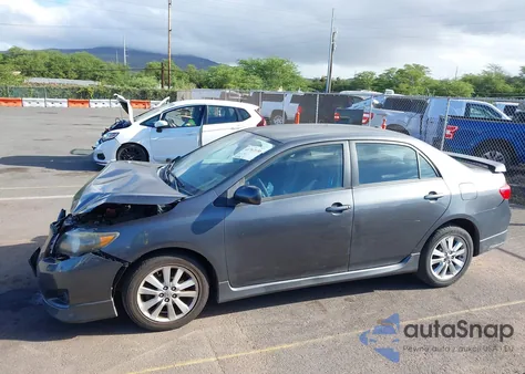 2010 Toyota Corolla S from USA, damaged, VIN 2T1BU4EE2AC396402
